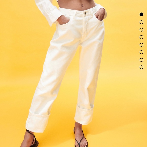 Zara Jeans Nwt Zara White Jeans Poshmark